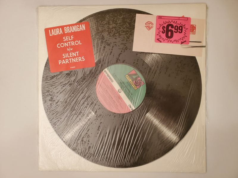 Laura Branigan Self Control b/w Silent Partners vinyl record